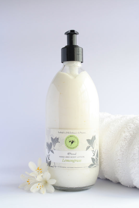 500ml Lemongrass Hand & Body Lotion